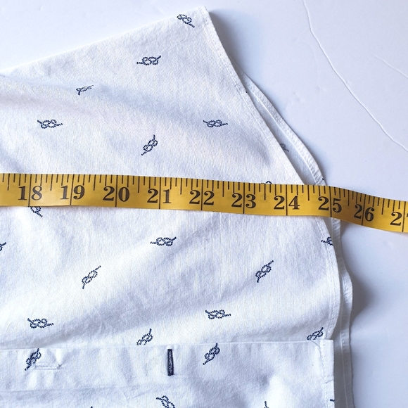 Zara Basic white nautical cord botton down Shirt size S - Picture 5 of 5